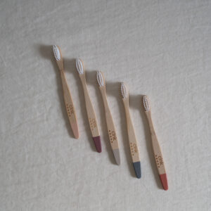 Kid's Bamboo Toothbrush, 5-pack